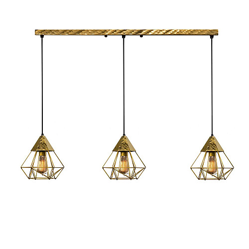 Светильник підвісний MSK Electric Crystal в стилі лофт NL 0535-3 BN бронза