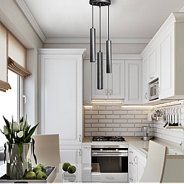 Светильник подвесной MSK Electric Tube NL 3522-3R SILVER