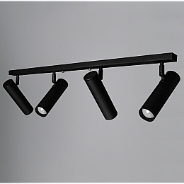 Светильник потолочный MSK Electric Telescope с поворотными плафонами на планке NL 1750-4