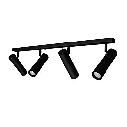 Светильник потолочный MSK Electric Telescope с поворотными плафонами на планке NL 1750-4