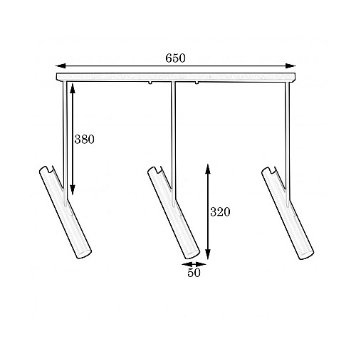 Светильник с поворотным плафоном на трубке MSK Electric Telescope NL 3257-3