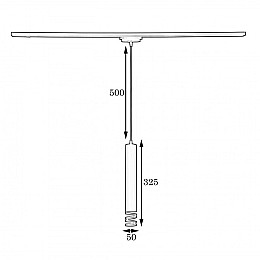 Подвесной трековый светильник в стиле лофт MSK Electric Spiral NT 3622W