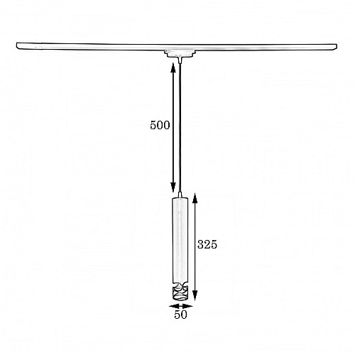 Светильник подвесной с креплением на шинопровод в стиле лофт MSK Electric Infiniti NT 3822