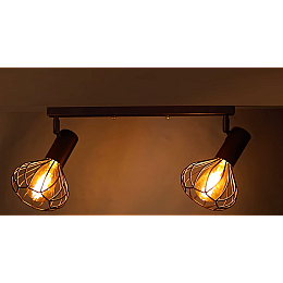 Светильник лофт настенно-потолочный MSK Electric Lotus NL 14151-2