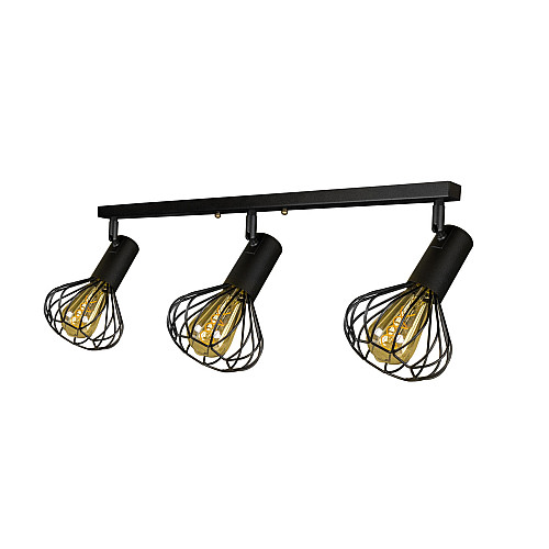 Светильник лофт настенно-потолочный MSK Electric Lotus NL 14151-3