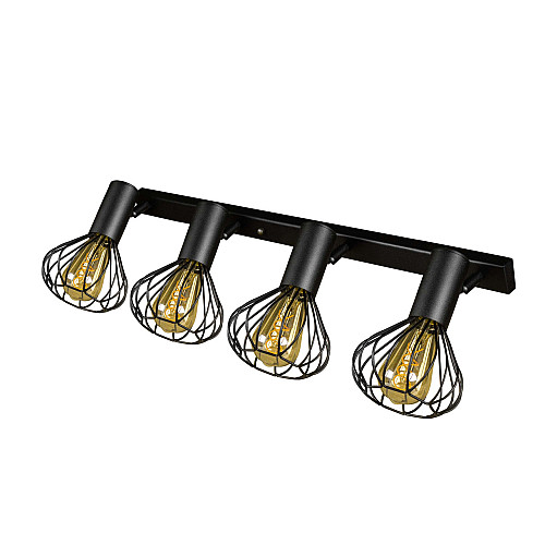 Светильник лофт настенно-потолочный MSK Electric Lotus NL 14151-4