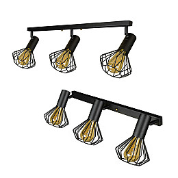 Светильник лофт MSK Electric Diadem настенно-потолочный NL 22151-3