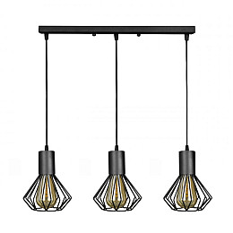 Светильник лофт MSK Electric Diadem подвесной на планке NL 2215-3