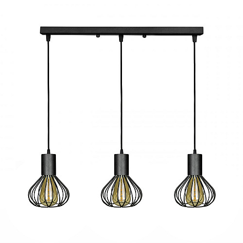 Светильник лофт подвесной на планке MSK Electric Lotus NL 1415-3