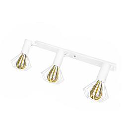 Светильник лофт MSK Electric Diadem настенно-потолочный NL 22151-3W белый