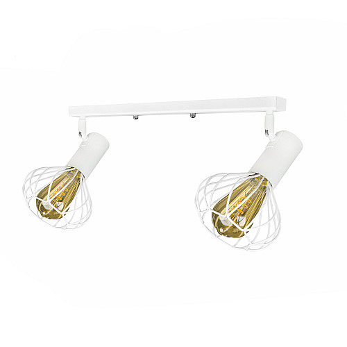 Светильник лофт настенно-потолочный MSK Electric Lotus NL 14151-2 WH