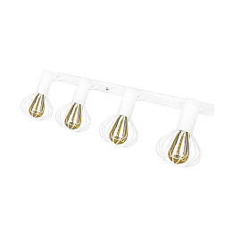 Светильник лофт настенно-потолочный MSK Electric Lotus NL 14151-4 WH