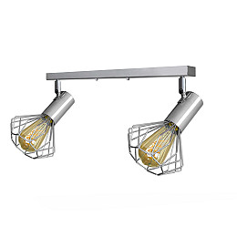 Светильник лофт MSK Electric Diadem настенно-потолочный NL 22151-2 CR хром