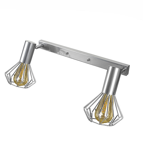 Светильник лофт MSK Electric Diadem настенно-потолочный NL 22151-2 CR хром