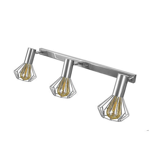 Светильник лофт MSK Electric Diadem настенно-потолочный NL 22151-3 CR хром