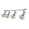 Светильник лофт MSK Electric Diadem настенно-потолочный NL 22151-4 CR хром
