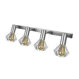 Светильник лофт MSK Electric Diadem настенно-потолочный NL 22151-4 CR хром