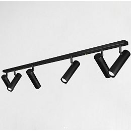 Светильник потолочный MSK Electric Telescope с повортными плафонами NL 22501-6 BK