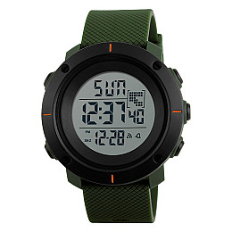 Часы наручные Skmei 1213 Army Зеленый big size 1213AG (15901-hbr)