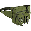 Тактична поясна сумка Edibazzar 15x18x6.5 см Хакі (1870495212)