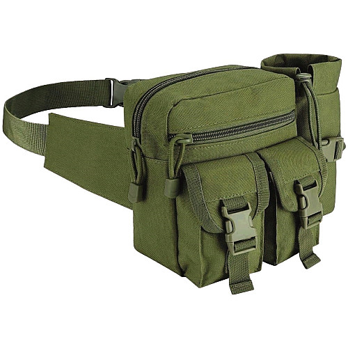 Тактична поясна сумка Edibazzar 15x18x6.5 см Хакі (1870495212)