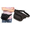 Тактична поясна сумка Edibazzar 17x12 см Чорний (1870554086)