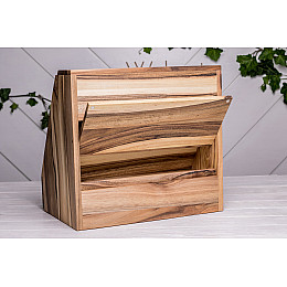 Шкатулка з подушечками для 6 годин ecoWalnut 32.2х34.6х22.8 см