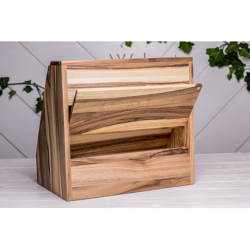 Шкатулка з подушечками для 6 годин ecoWalnut 32.2х34.6х22.8 см