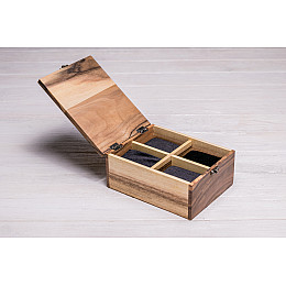 Бокс для наручних годинників на стіл ecoWalnut 8.2х18х14.1 см