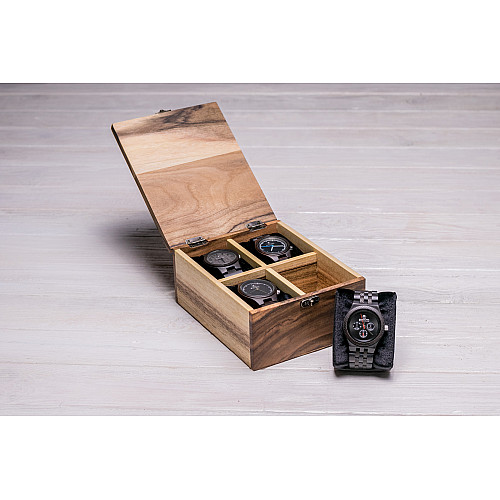 Бокс для наручних годинників на стіл ecoWalnut 8.2х18х14.1 см