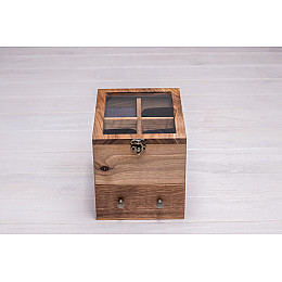 Органайзер для хранения наручных часов ecoWalnut 14.9х18х14.1 см