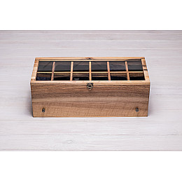 Органайзер для хранения наручных часов и вещевой бокс ecoWalnut 14.9х40.9х18 см
