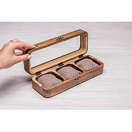 Коробочка для хранения часов ecoWalnut 7х26.5х9.5 см