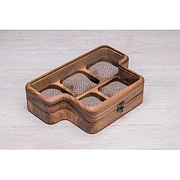 Органайзер для хранения наручных часов ecoWalnut 7х26.5х18 см