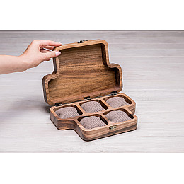 Коробочка для наручных часов ecoWalnut 7х26.5х18 см
