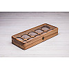 Підставка органайзер для зберігання наручних годинників ecoWalnut 7х43.5х18 см