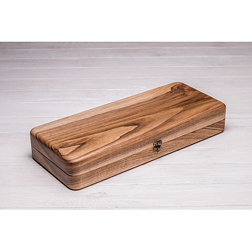 Бокс з горіхового дерева для зберігання наручних годинників ecoWalnut 7х43.5х18 см