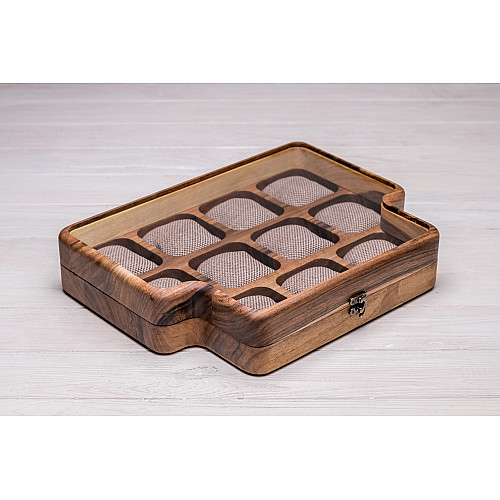 Органайзер для часов ecoWalnut 7х35х26.5 см
