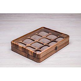 Бокс для зберігання наручних годинників ecoWalnut 7х35х26.5 см.