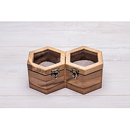 Коробочка-органайзер для хранения наручных часов ecoWalnut 7.8х18.8х10.9 см