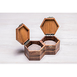 Бокс для наручних годинників ecoWalnut 7.3х18.8х10.9 см