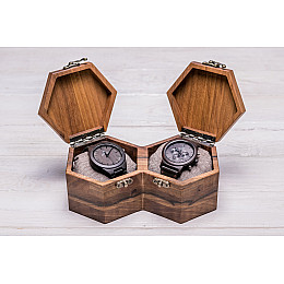 Бокс для наручних годинників ecoWalnut 7.3х18.8х10.9 см