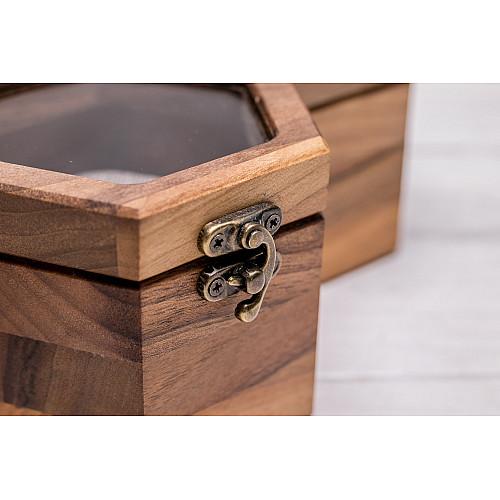 Шкатулка для зберігання наручних годинників ecoWalnut 7.8х27.1х14.1 см