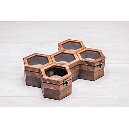 Органайзер для наручных часов ecoWalnut 7.8х27.1х18.8 см