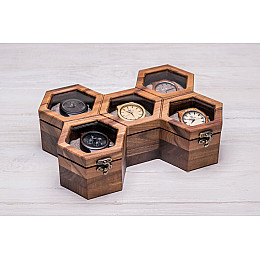 Органайзер для наручных часов ecoWalnut 7.8х27.1х18.8 см
