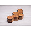 Коробочка-органайзер для 6 часов ecoWalnut 7.3х43.4х18.8 см