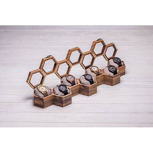 Шкатулка для 7 годин ecoWalnut 7.8х59.7х14.1 см