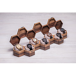 Бокс для зберігання годинників ecoWalnut 7.3х59.7х14.1 см
