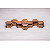 Шкатулка органайзер на 8 осередків ecoWalnut 7.3х59.7х18.8 см