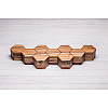 Сотова шкатулка для 9 годин ecoWalnut 7.3х59.7х18.8 см
